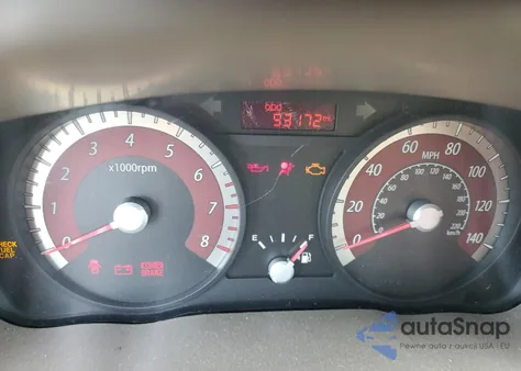 2010 Kia Rio Lx из США, поврежденный, VIN KNADH4A37A6687998